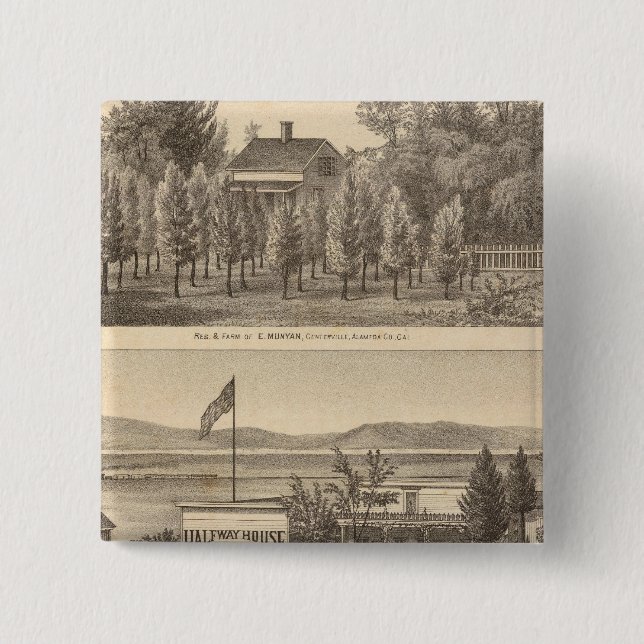 Munyan, Armstrong, Kapp properties Pinback Button (Front)