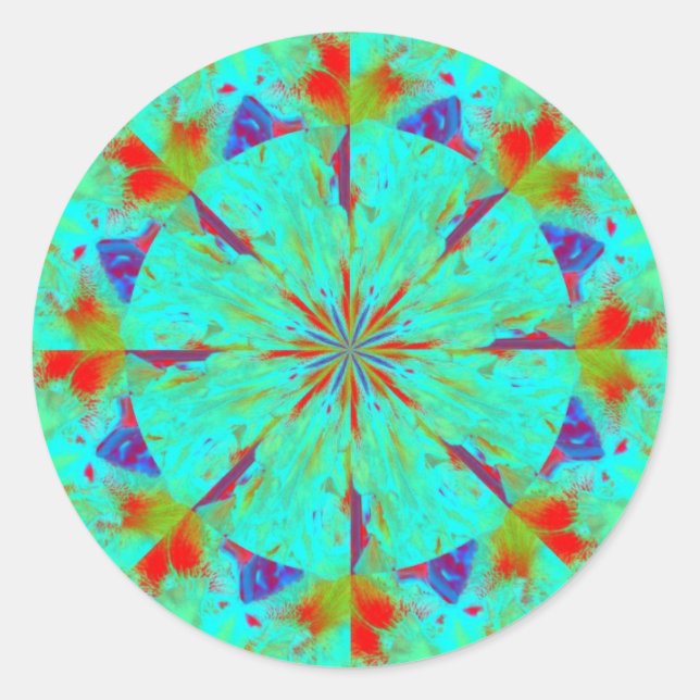 muppet face ki2 classic round sticker (Front)