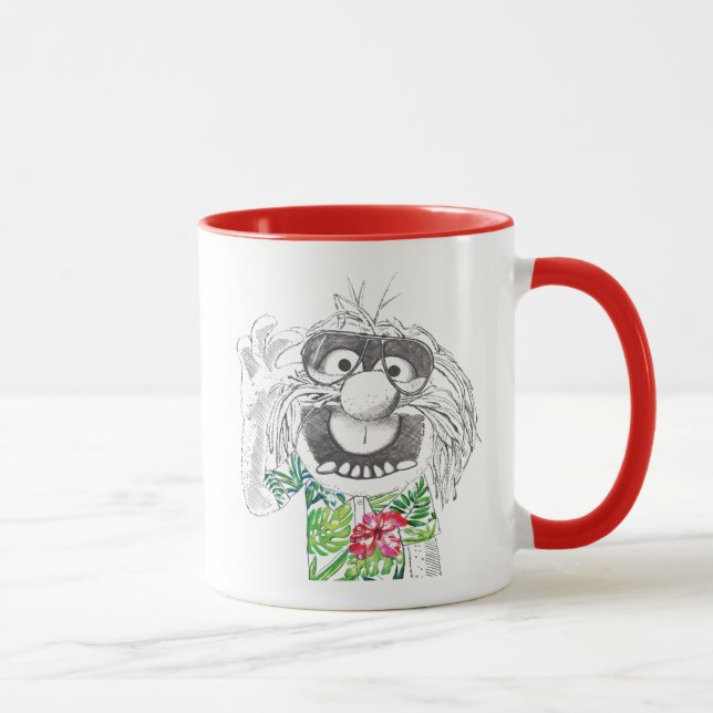 Muppets | Animal In A Hawaiian Shirt 2 Mug (Right)