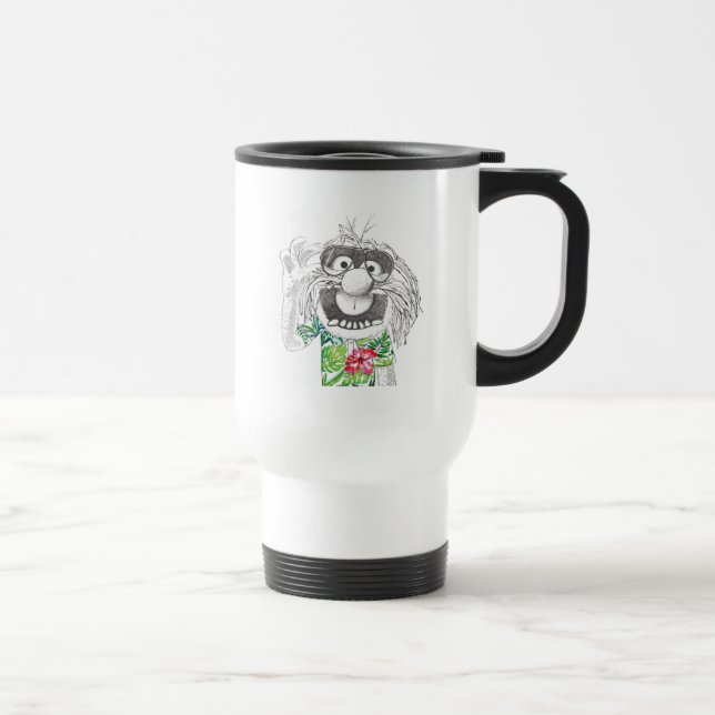 Muppets | Animal In A Hawaiian Shirt 2 Travel Mug (Right)