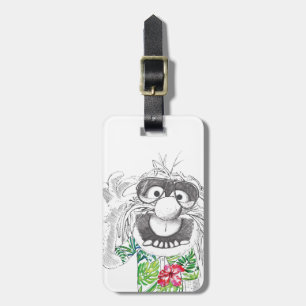 Muppets Animal In A Hawaiian Shirt Luggage Tag