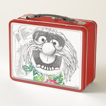 Muppets | Animal In A Hawaiian Shirt Metal Lunch Box by muppets at Zazzle