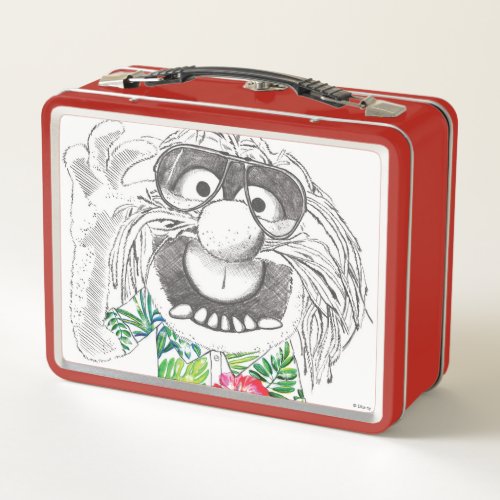 Muppets  Animal In A Hawaiian Shirt Metal Lunch Box