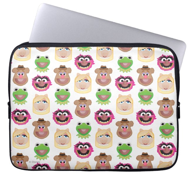Muppets Emoji Laptop Sleeve (Front)