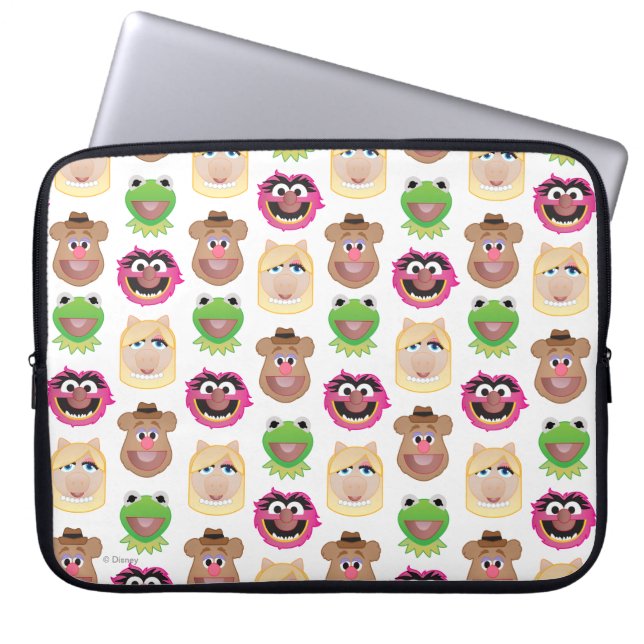 Muppets Emoji Laptop Sleeve (Front)