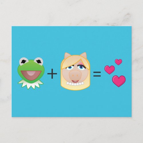 Muppets Emoji Postcard