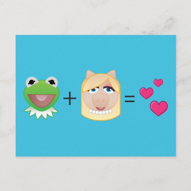 Muppets Emoji Postcard (Front)