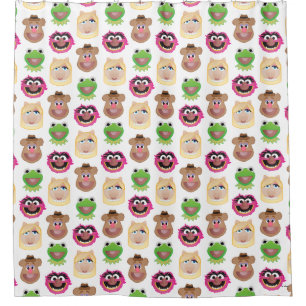 Muppets Emoji Shower Curtain