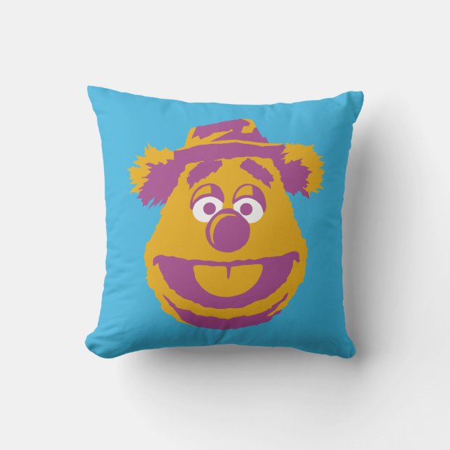 Muppets Fozzie Bear Disney Throw Pillow (Front)