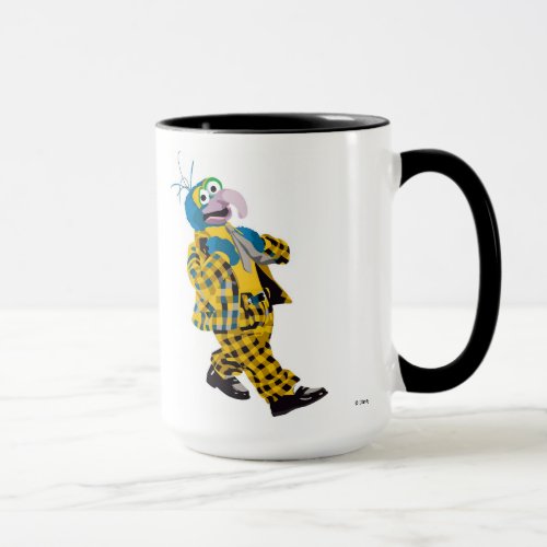 Muppets Gonzo Plaid Suit Disney Mug