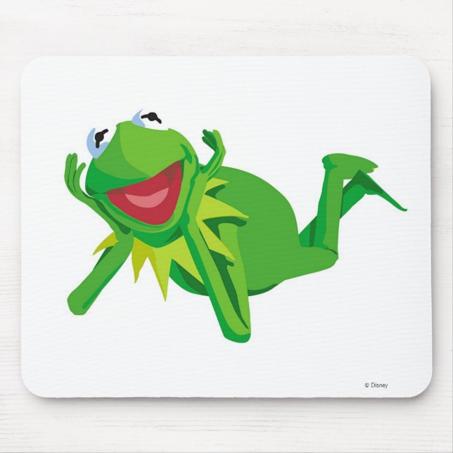 Muppets Kermit Lying Disney Mouse Pad (Front)