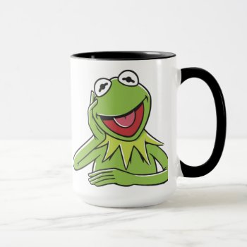 Muppets Kermit Smiling Disney Mug by muppets at Zazzle