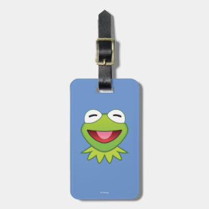Muppets Kermit The Frog Emoji - Family Vacation Luggage Tag