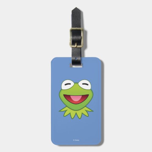 Muppets Kermit The Frog Emoji _ Family Vacation Luggage Tag