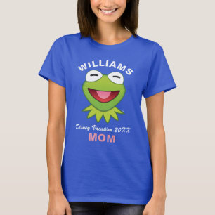 Muppets  Kermit The Frog Emoji - Family Vacation T-Shirt