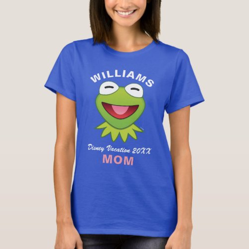 Muppets Kermit The Frog Emoji _ Family Vacation T_Shirt