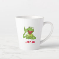 Muppets Kermit waving smiling Disney