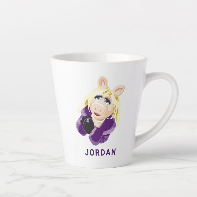 Muppets Miss Piggy Disney 2 Latte Mug (Right)