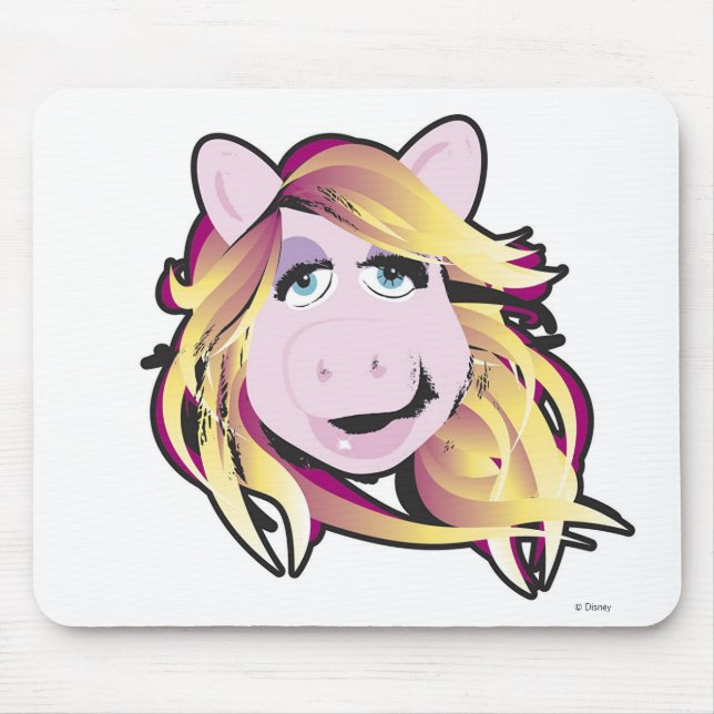 Muppets Miss Piggy Disney Mouse Pad (Front)