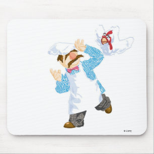 Muppets' Swedish Chef Chicken Mouse Pad