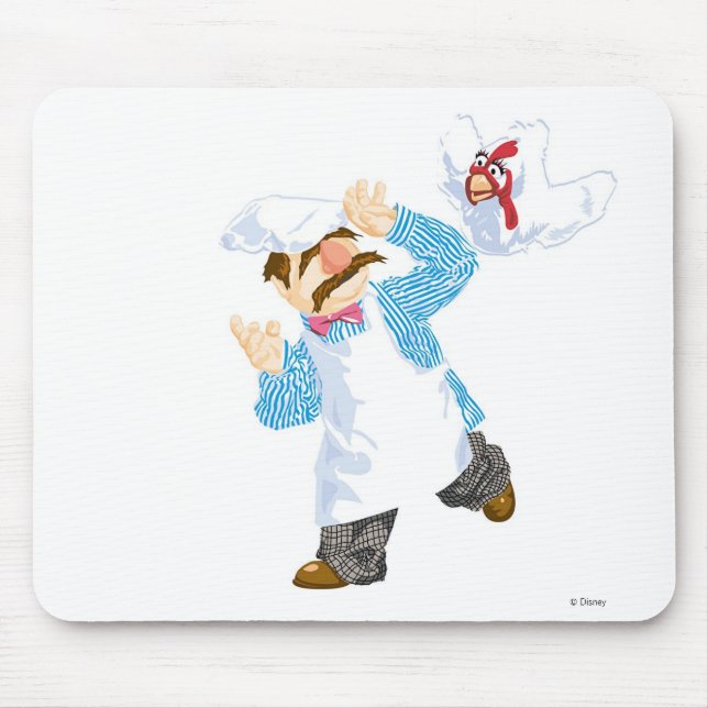 Muppets' Swedish Chef Chicken Mouse Pad (Front)