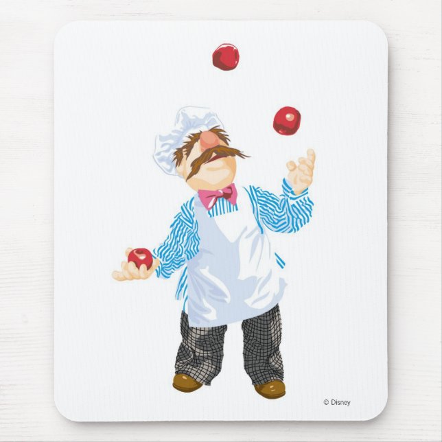 Muppets' Swedish Chef Juggling Mouse Pad (Front)