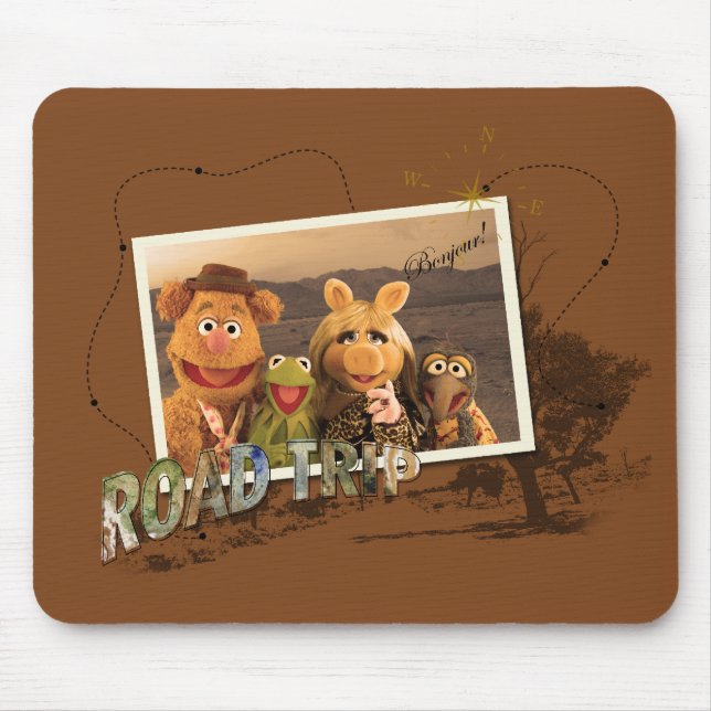 Muppets Travel Mouse Pad (Front)