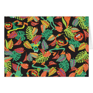 Muppets Tropical Kermit & Animal Pattern Cards
