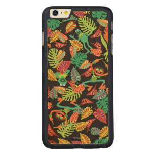 Muppets Tropical Kermit & Animal Pattern Carved Maple iPhone 6 Plus Case
