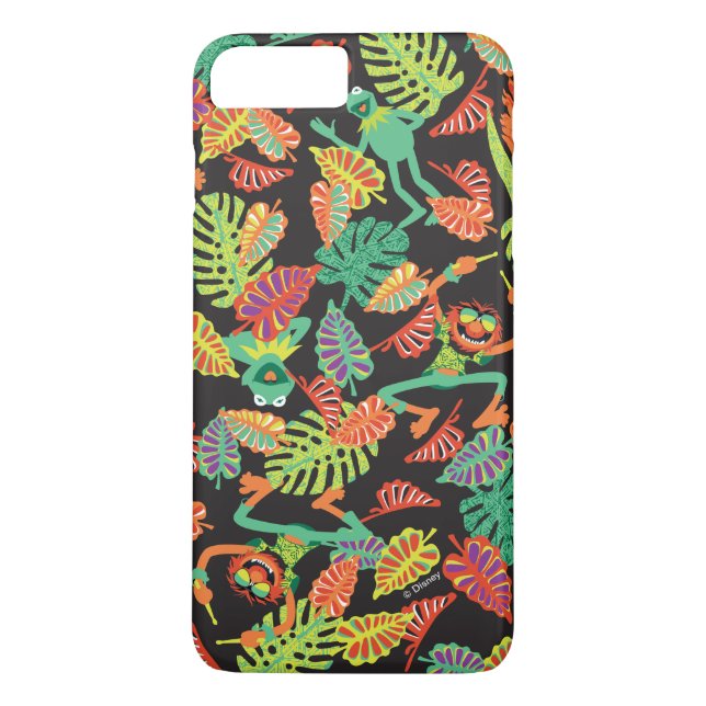 Muppets | Tropical Kermit & Animal Pattern Case-Mate iPhone Case (Back)