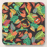 Muppets | Tropical Kermit &amp; Animal Pattern Drink Coaster