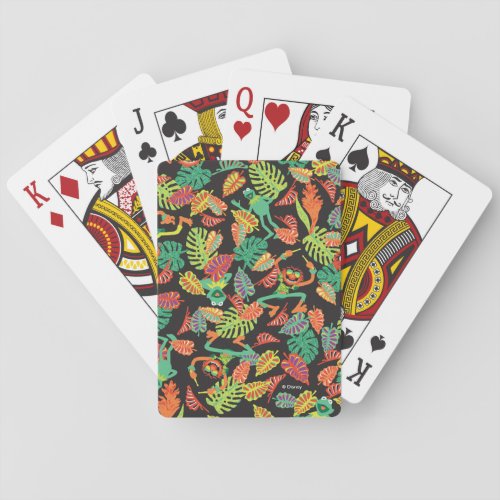 Muppets  Tropical Kermit  Animal Pattern Playing Cards