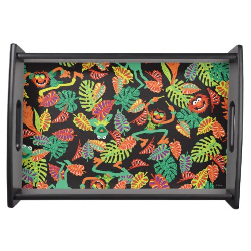 Muppets  Tropical Kermit  Animal Pattern Serving Tray