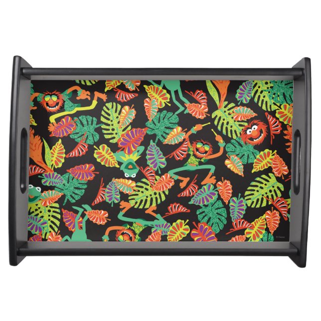 Muppets | Tropical Kermit & Animal Pattern Serving Tray (Front)