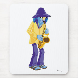 Muppets Zoot playing a saxophone Disney Mouse Pad
