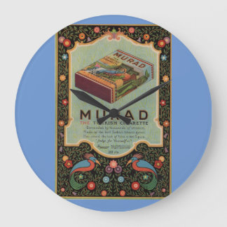 Murad Cigarettes ad Large Clock