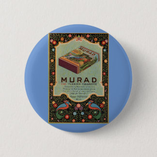 Murad Cigarettes ad Pinback Button