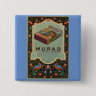 Murad Cigarettes ad Pinback Button