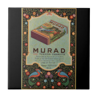 Murad Cigarettes ad Tile