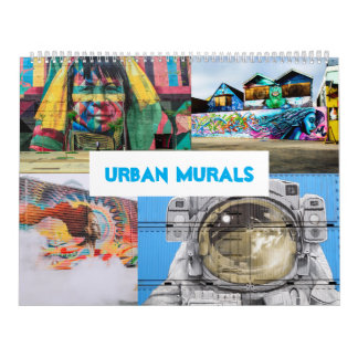 Mural Artwork Street Murals 2021 Home/Office Wall Calendar