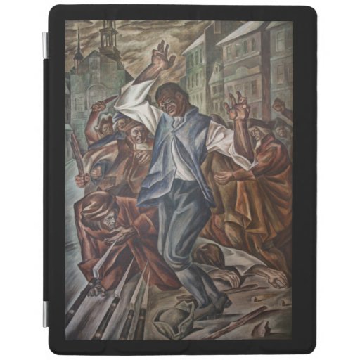 Mural Crispus Attucks Martyr American Revolution iPad Smart Cover
