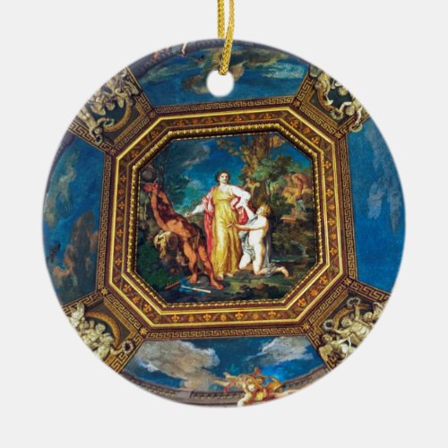 Mural in the Vatican Museum Ceramic Ornament