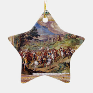 Mural in the Vatican Museum Ceramic Ornament