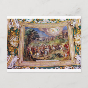 Mural in the Vatican Museum Postcard
