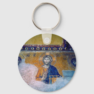 mural jesus keychain