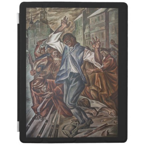 Mural of Crispus Attucks Black Martyr iPad Smart Cover