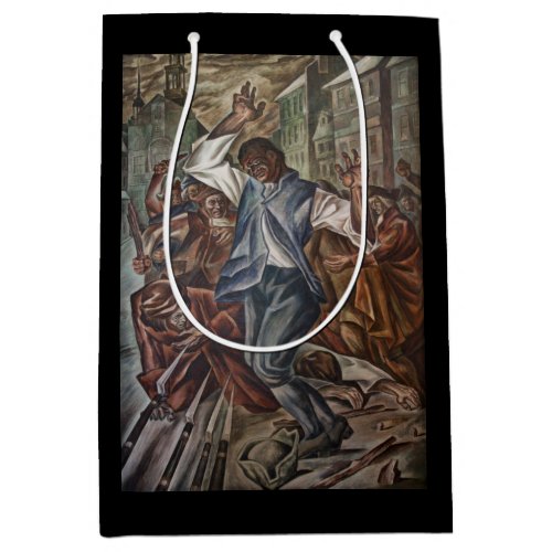 Mural of Crispus Attucks Black Martyr Medium Gift Bag