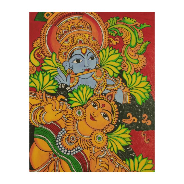 Mural painting wood art (Front)