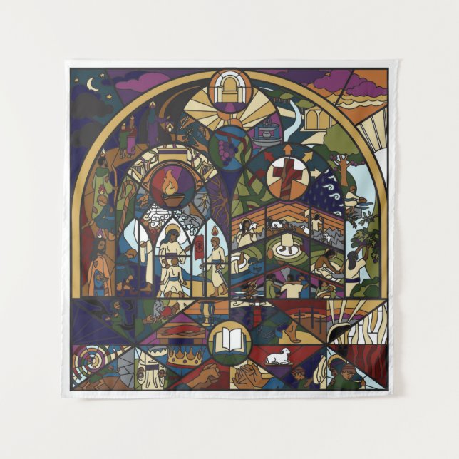 Mural Tapestry in Full Color (Front)
