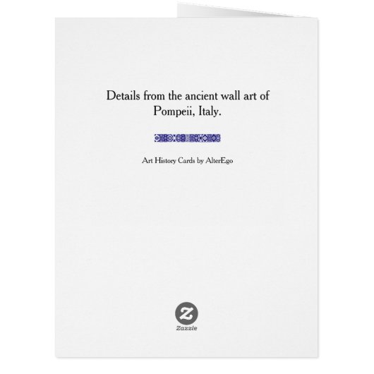 Murals of Pompeii (Back)